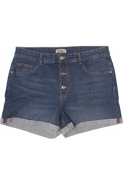ONLY dámské modré džínové kraťasy s vysokým pasem a kapsami Vel. XL | ONLY | obrázek 2