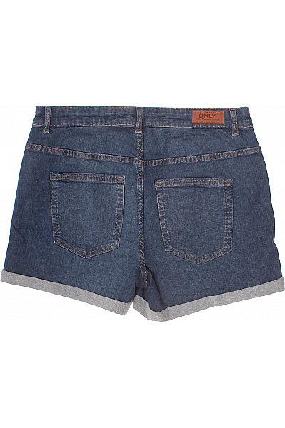 ONLY dámské modré džínové kraťasy s vysokým pasem a kapsami Vel. XL | ONLY | obrázek 3