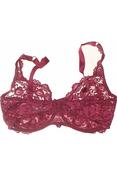 Dámská krajková podprsenka červená Vel. 90e | Unimoda | obrázek 2