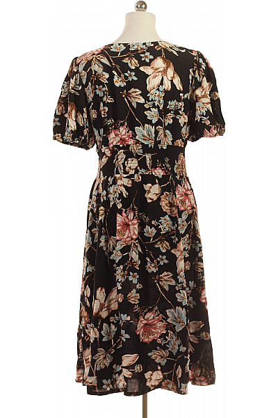 Lascana Dámské šaty s krátkým rukávem květované letní boho Vel. 44 | Lascana | obrázek 2