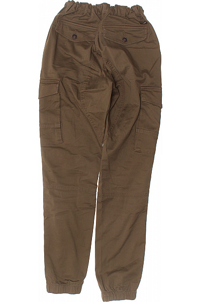 JACK & JONES Dětské chlapecké bavlněné cargo kalhoty hnědé Vel. 164 | JACK & JONES | obrázek 3