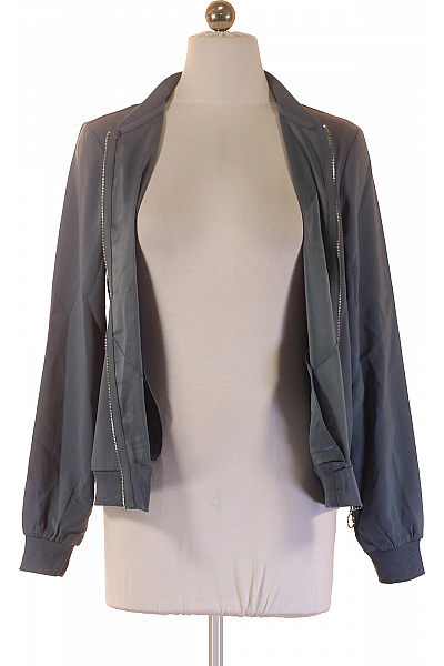 VERO MODA Dámská bomber bunda šedá se zipem moderní Vel. s | VERO MODA | obrázek 3