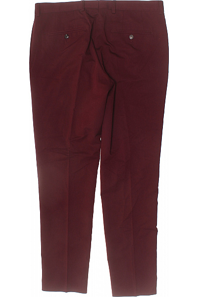 JACK & JONES Pánské elegantní červené kalhoty rovné s kapsami Vel. 52 | JACK & JONES | obrázek 2