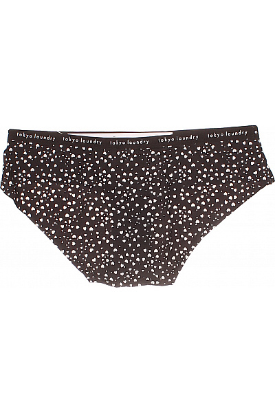 TOKYO LAUNDRY dámské kalhotky černobílé srdíčka Vel. M | TOKYO LAUNDRY | obrázek 3