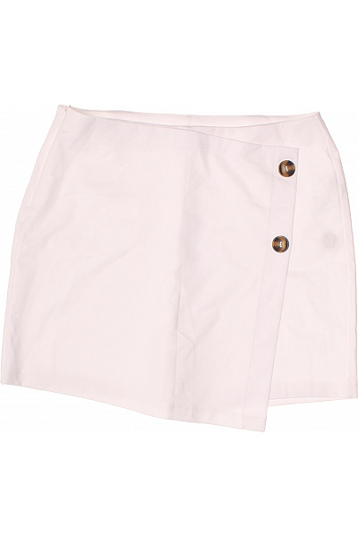 BUFFALO Bílé dámské mini suknové kraťasy s knoflíky volnočasové Vel. 42 | BUFFALO | obrázek 2