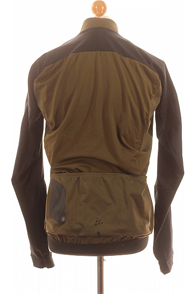 CRAFT Pánská sportovní bunda na kolo khaki funkční se zipem Velikost L | CRAFT | obrázek 2