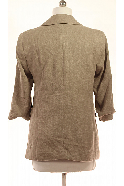 VERO MODA béžový blejzr s 3/4 rukávem elegantní business polyesterové Vel. 36 | VERO MODA | obrázek 2