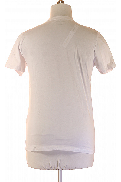 JACK & JONES Pánské tričko s krátkým rukávem basic bílé s výšivkou Vel. m | JACK & JONES | obrázek 3