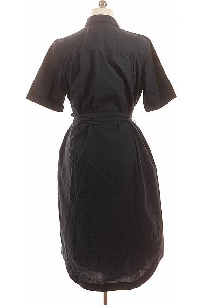 numph dámské košilové šaty s krátkým rukávem a páskem černé volnočasové letní Vel. 40 | numph | obrázek 2