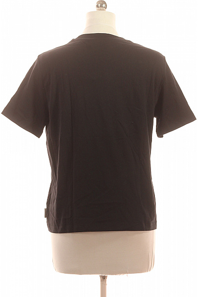 armedangels Dámské tričko s krátkým rukávem černé bavlněné basic Vel. EU L | armedangels | obrázek 2