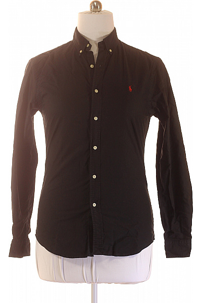 Ralph Lauren Pánská košile s dlouhým rukávem slim fit černá s výšivkou Vel. M | Ralph Lauren | obrázek 2