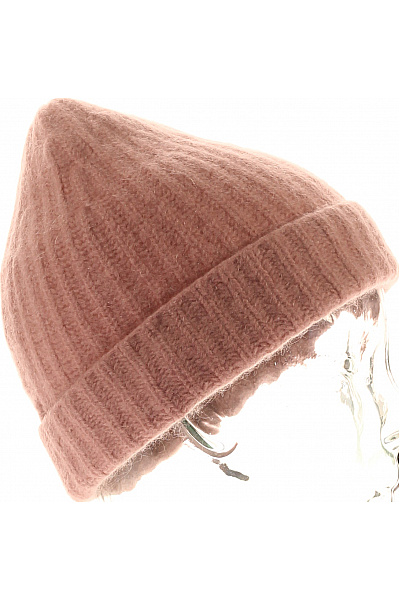 Dámská kašmírová čepice růžová | Unimoda | obrázek 2