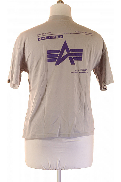 Alpha Industries Pánské tričko s krátkým rukávem jednobarevné basic Velikost XL | Alpha Industries | obrázek 2