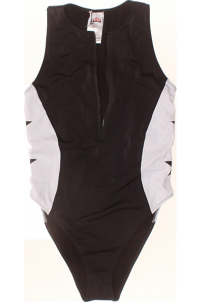 Jetset Jednodílné Sportovní Plavky černé Dvoubarevné Se Zipem Vel. EU L