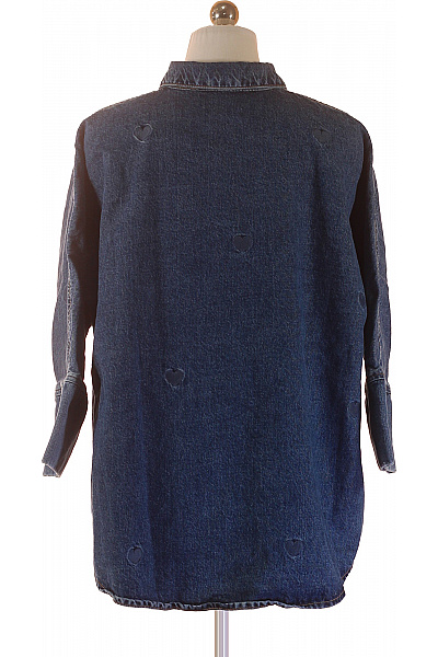 ONLY Dámská riflová košile s krátkým rukávem a potiskem srdce Velikost S | ONLY | obrázek 2