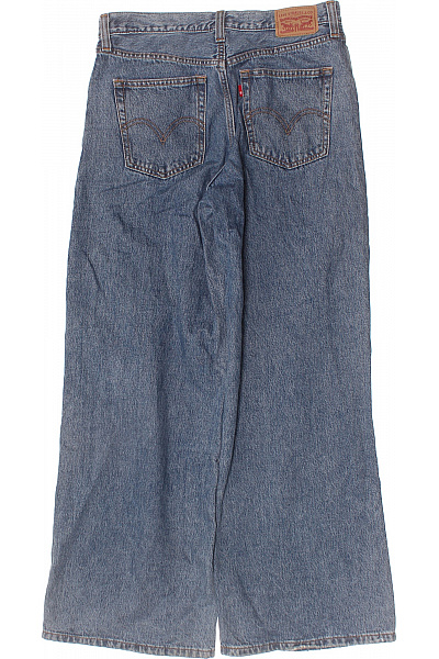 LEVIS Dámské džíny volné modré bavlněné se širokými nohavicemi Vel. 28 | LEVIS | obrázek 2