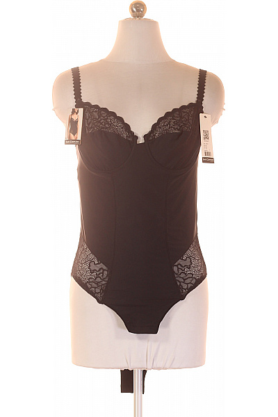 SANS COMPLEXE Dámské černé krajkové body Vel. 75d | SANS COMPLEXE | obrázek 2