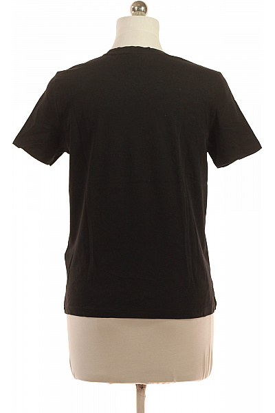 ONLY Dámské tričko s krátkým rukávem a potiskem černé Velikost l | ONLY | obrázek 2