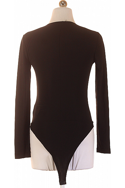 TRENDYOL Dámské černé tričko s dlouhým rukávem a kamínky elegantní Vel. 36 | TRENDYOL | obrázek 2