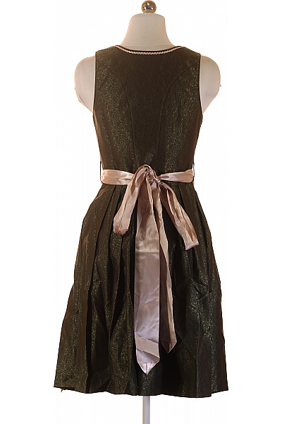 MARJO Dámské šaty bez rukávů krajkové s páskem Velikost 34 | MARJO | obrázek 2