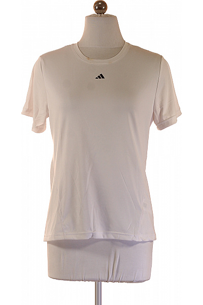 ADIDAS Dámské Tričko S Krátkým Rukávem Bílé Sportovní Vel. S