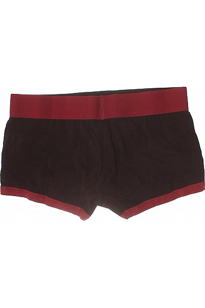 John Richmond pánské bavlněné boxerky černé s červeným lemováním Vel. L | John Richmond | obrázek 3