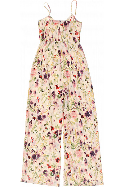 dámský květinový overal bez rukávů Vel. US L | Unimoda | obrázek 3