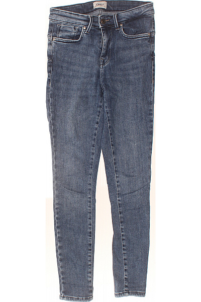ONLY Dámské Džíny Skinny Modré Strečové Velikost S