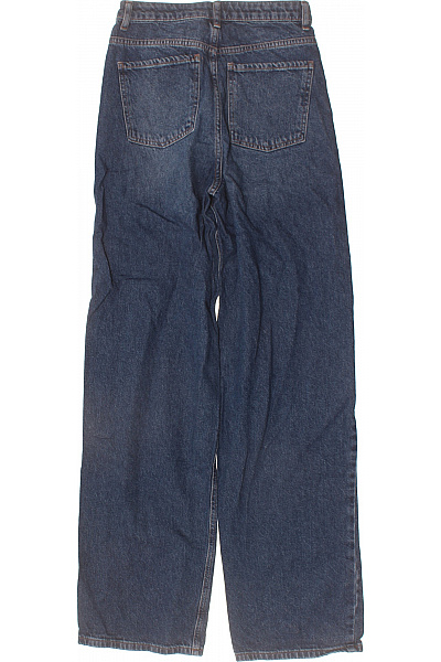 LeGer by Lena Gercke Dámské džíny modré volné s vysokým pasem bavlněné Vel. 34 | LeGer by Lena Gercke | obrázek 2