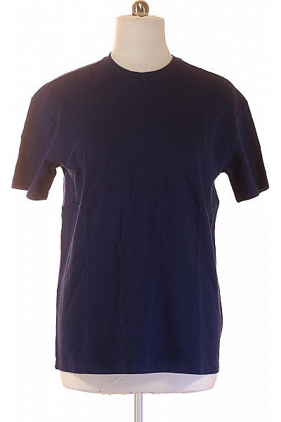 URBAN CLASSICS Pánské tričko modré s krátkým rukávem basic bavlna Velikost m | URBAN CLASSICS | obrázek 2