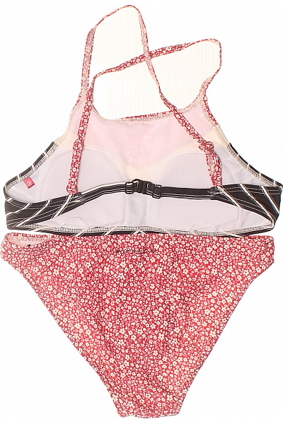 PROTEST Dívčí plavky červené květinový vzor Vel. 176 | PROTEST | obrázek 2