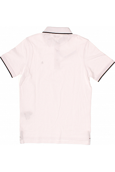JACK & JONES Pánské polo tričko s krátkým rukávem a límečkem bílé Velikost M | JACK & JONES | obrázek 3