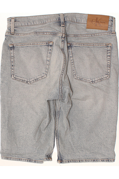 Calvin Klein modré džínové kraťasy volnočasové s kapsami Velikost 102 | Calvin Klein | obrázek 2