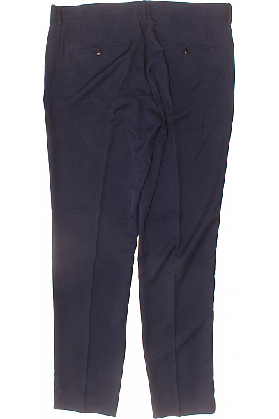 JACK & JONES Pánské modré polyesterové oblekové kalhoty Velikost 52 | JACK & JONES | obrázek 5