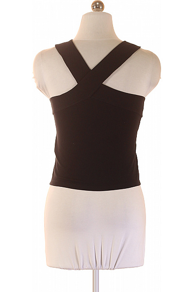 URBAN CLASSICS dámské černé bavlněné tričko bez rukávů crop top Velikost S | URBAN CLASSICS | obrázek 2