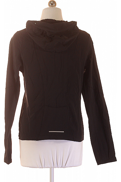 Nike Dámská bunda s kapucí na běhání lehká černá funkční se zipem Vel. XS | Nike | obrázek 2