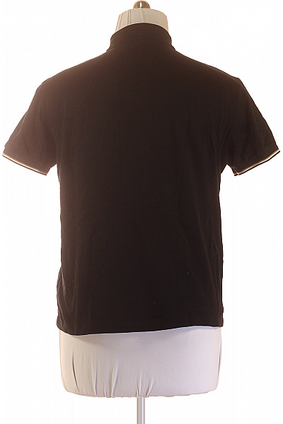 Hugo Boss Pánské černé polo tričko s krátkým rukávem a nápisem Vel. M | Hugo Boss | obrázek 3