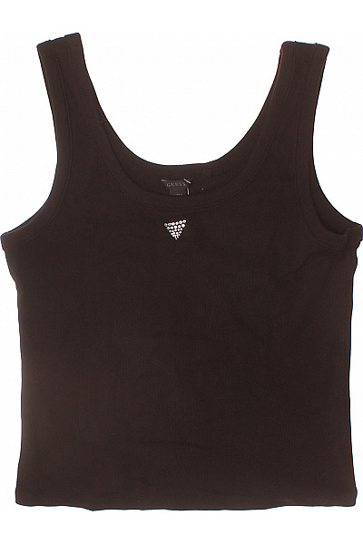 Guess dámské tílko s kamínky černé Vel. XL | Guess | obrázek 2