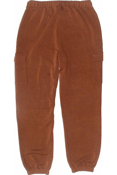 Warehouse Dámské hnědé tepláky cargo volnočasové úpletové s kapsami Vel. s | Warehouse | obrázek 2