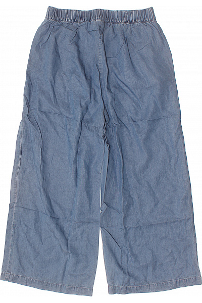 VERO MODA Dámské modré volnočasové kalhoty široké s kapsami Vel. S | VERO MODA | obrázek 2