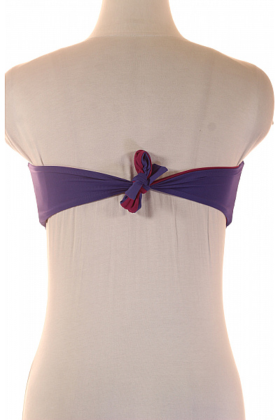 Dámské fialové plavky bez ramínek sexy crop top Vel. M | Unimoda | obrázek 3