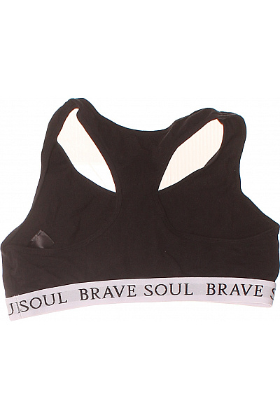BRAVE SOUL Dámská bavlněná sportovní podprsenka černá Velikost EU L | BRAVE SOUL | obrázek 3