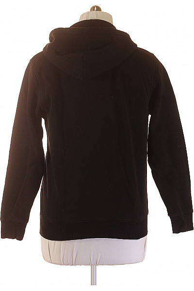 Alpha Industries Pánská černá mikina s kapucí a potiskem na zip Velikost L | Alpha Industries | obrázek 2