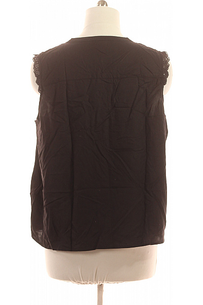 ONLY Dámské černé tričko bez rukávů Velikost 50 | ONLY | obrázek 3