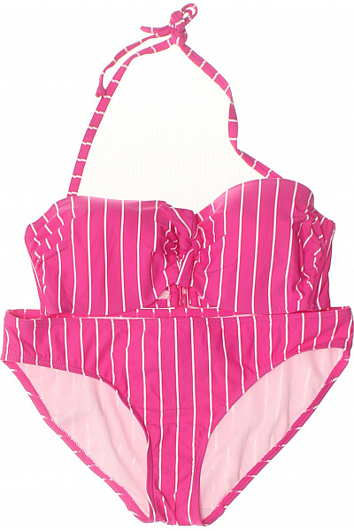 vivance Dámské dvoudílné plavky pruhované na zavazování s volánky Velikost 40 | vivance | obrázek 2