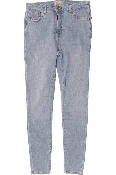 ONLY Dámské Džíny Strečové S Vysokým Pasem Modré Vel. 32