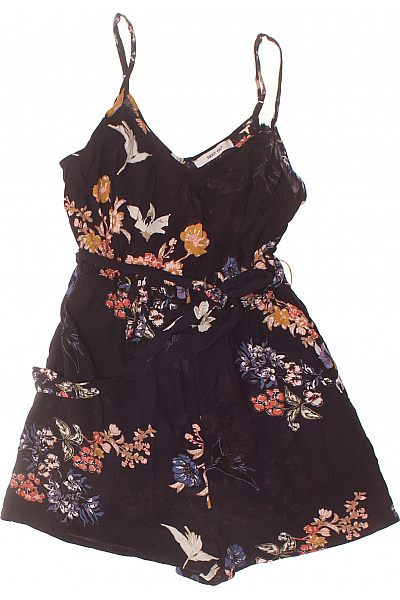 Dámský Květinový Overal Bez Rukávů Letní Velikost S