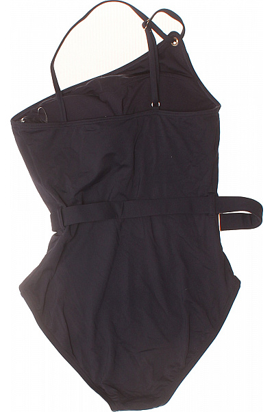 MICHAEL KORS jednodílné asymetrické plavky černé nylonové moderní Vel. 10 | MICHAEL KORS | obrázek 2