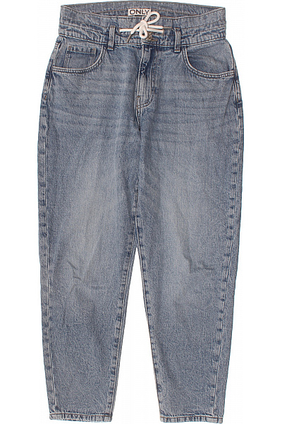 ONLY Dámské Džíny Volné S Kapsami Modré Velikost 32
