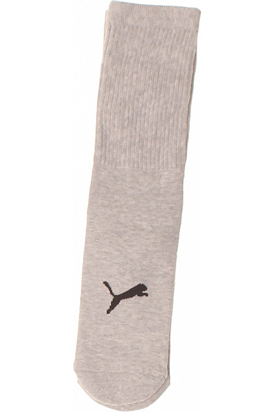 Puma šedé Ponožky S Logem